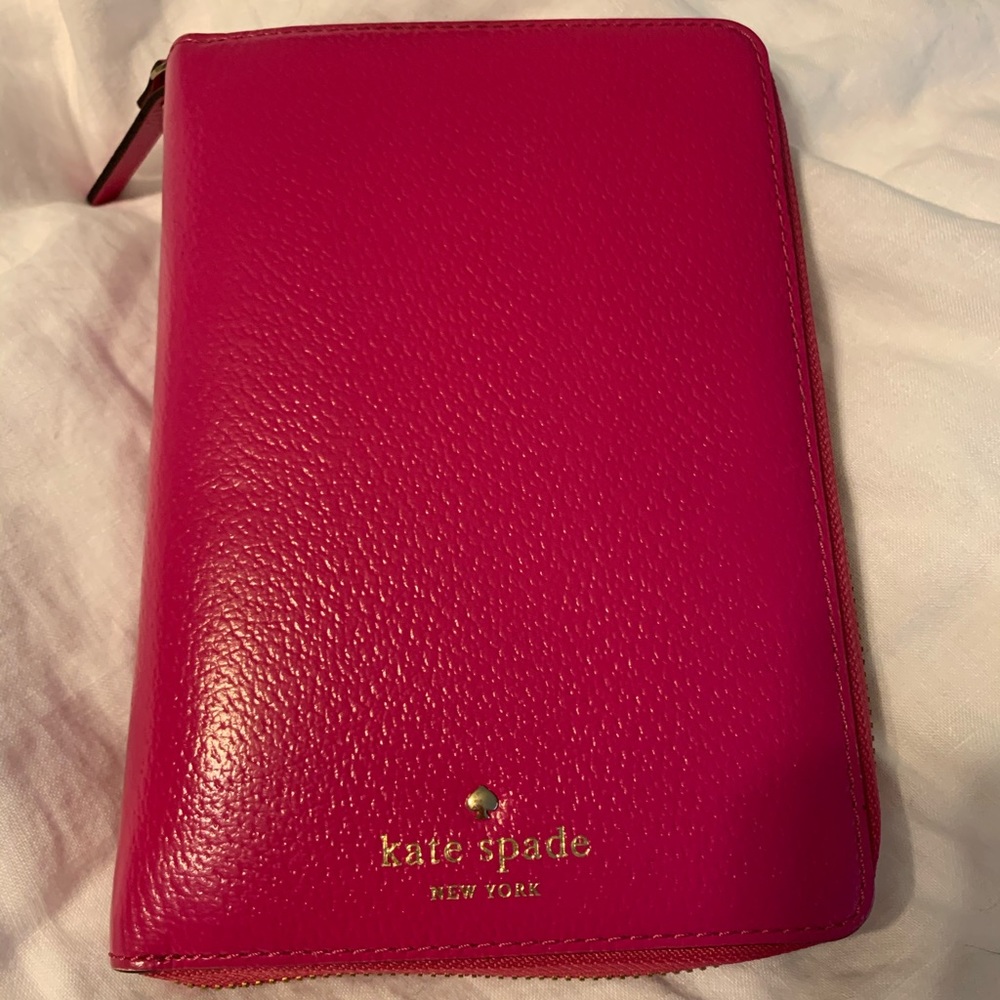 Pink Kate Spade Planner/wallet
